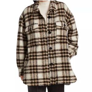 Isabel Marant Etoile Plaid Havreli plaid jacket